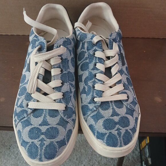 Denim Coach sneakers - Picture 3 of 3